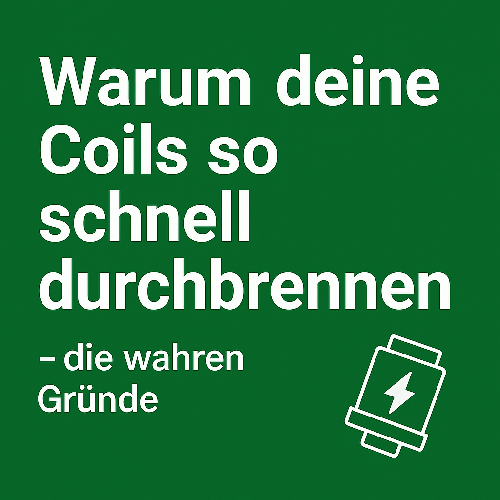 Warum deine Coils so schnell durchbrennen  die wahren Grnde  YASIRZ E- Zigaretten Onlineshop