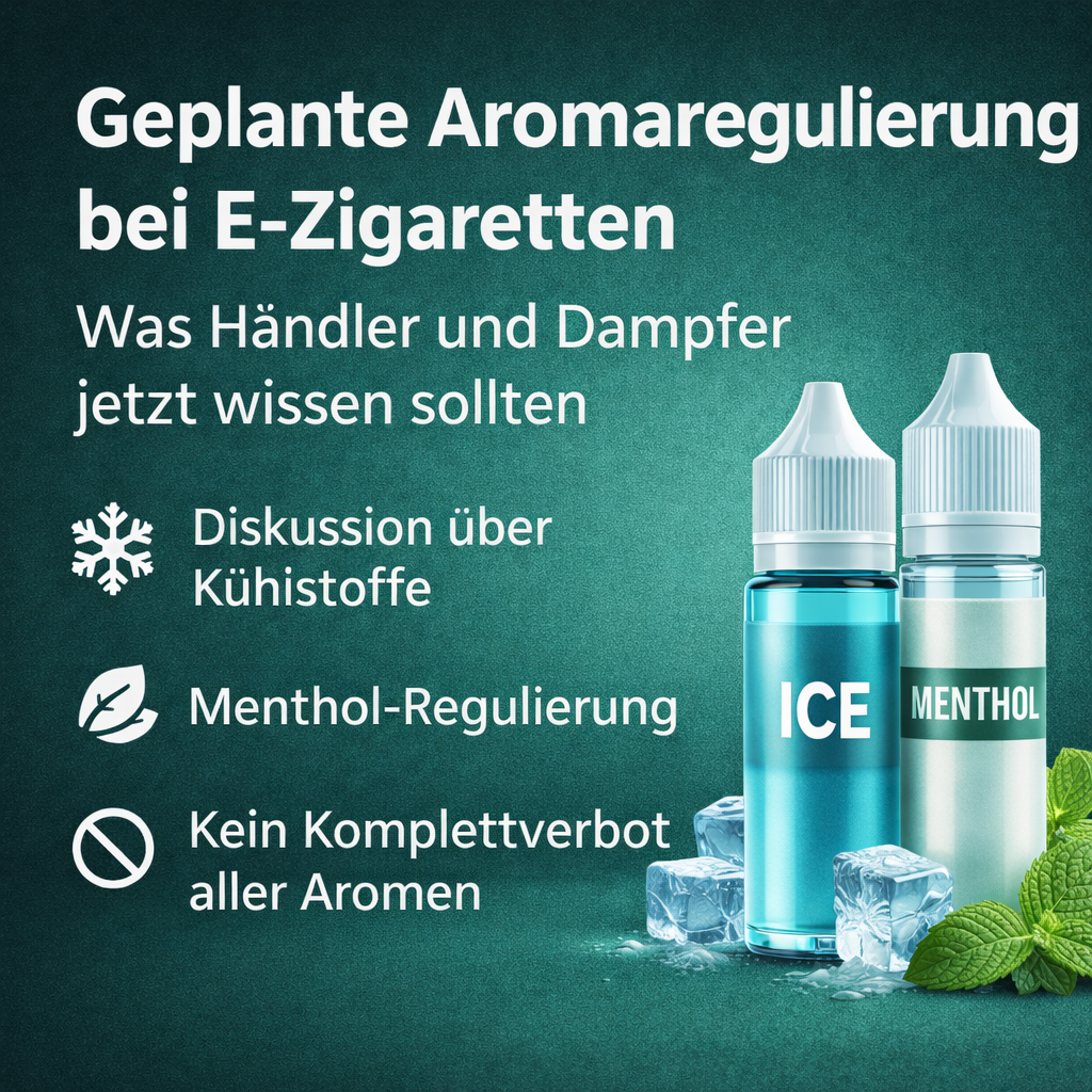 Geplante Aromaregulierung bei E-Zigaretten verstndlich erklrt  YASIRZ E- Zigaretten Onlineshop
