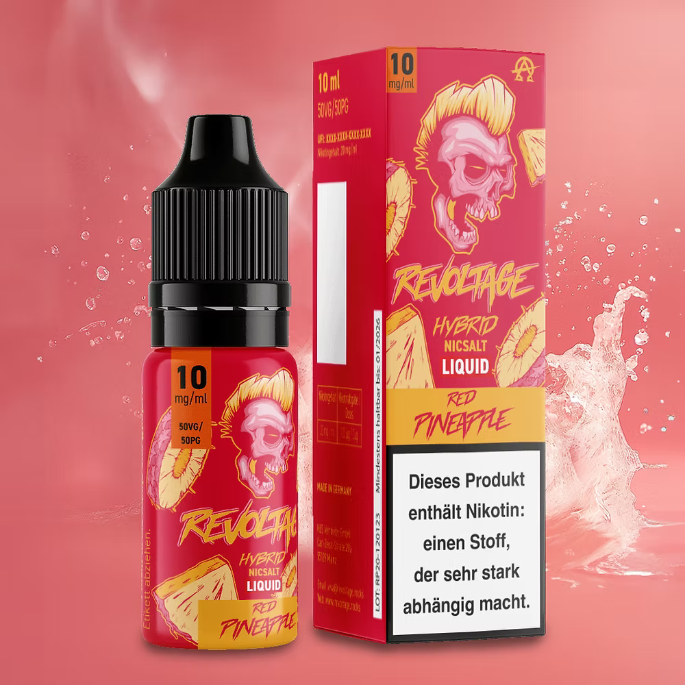 REVOLTAGE - Red Pineapple Hybrid Nikotinsalz Liquid 10 ml
