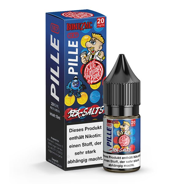 187 STRASSENBANDE Pille Nikotinsalz Liquid 10 ml 20mg