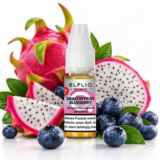 ELFBAR ELFLIQ Dragon Fruit Blueberry Nikotinsalz Liquid 10 ml