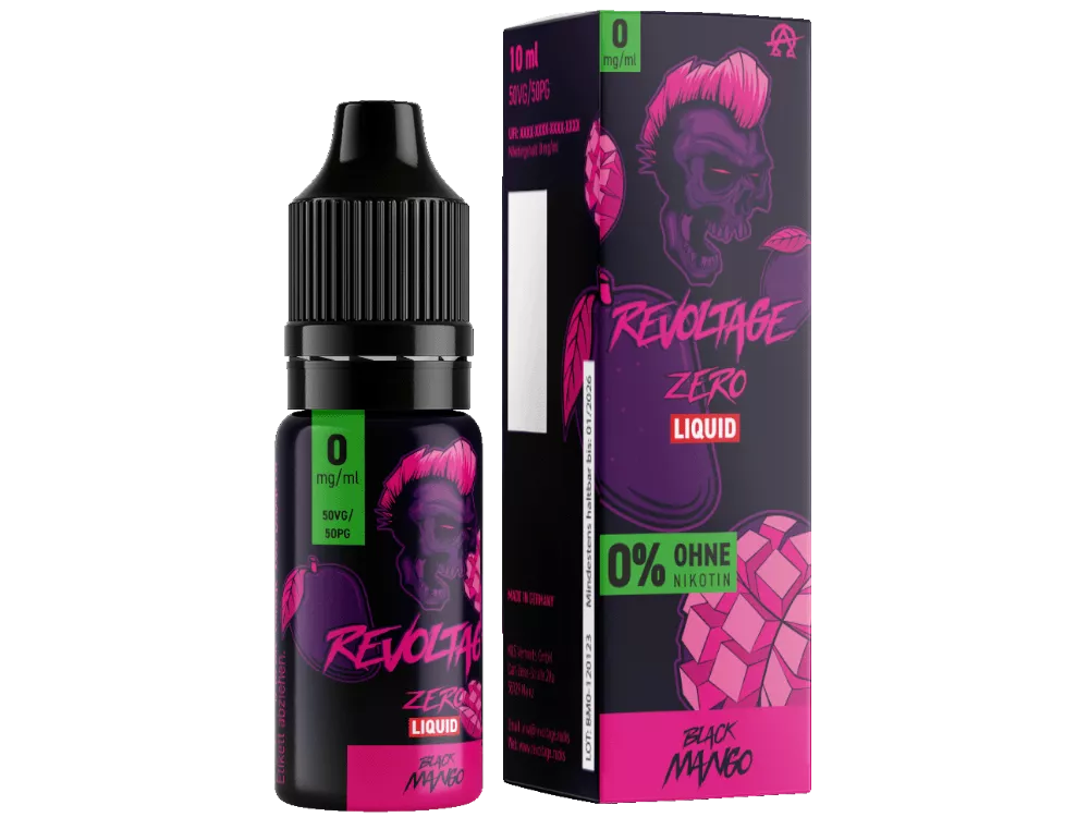 REVOLTAGE - Black Mango Hybrid Nikotinsalz Liquid 10 ml