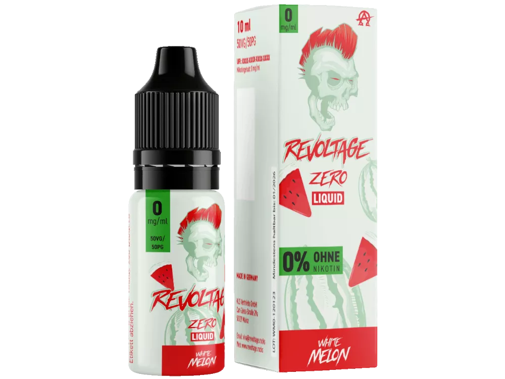REVOLTAGE - White Melon Hybrid Nikotinsalz Liquid 10 ml