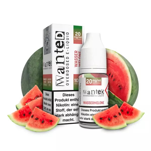 Wanted Overdosed - Wassermelone 10ml Nikotinsalz