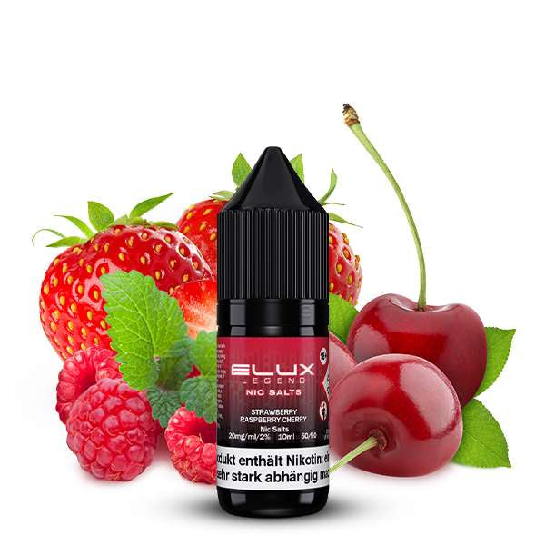 ELUX - Strawberry Raspberry Cherry Nikotinsalz Liquid 10 ml