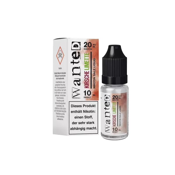 Wanted Overdosed - Kirsche Limette 10ml Nikotinsalz