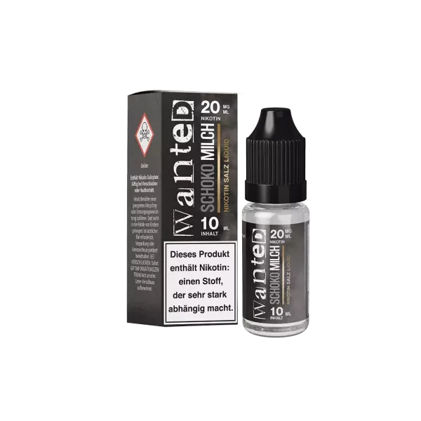 Wanted Overdosed - Schockomilch 10ml Nikotinsalz