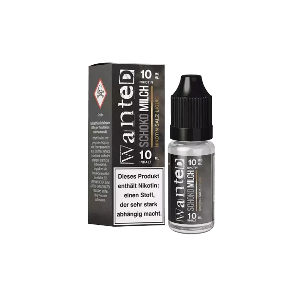 Wanted Overdosed - Schockomilch 10ml Nikotinsalz