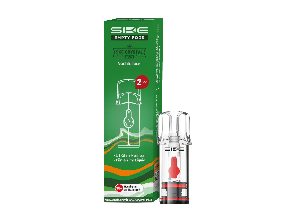 SKE Crystal PLUS POD (2 STÜCK PRO PACKUNG)