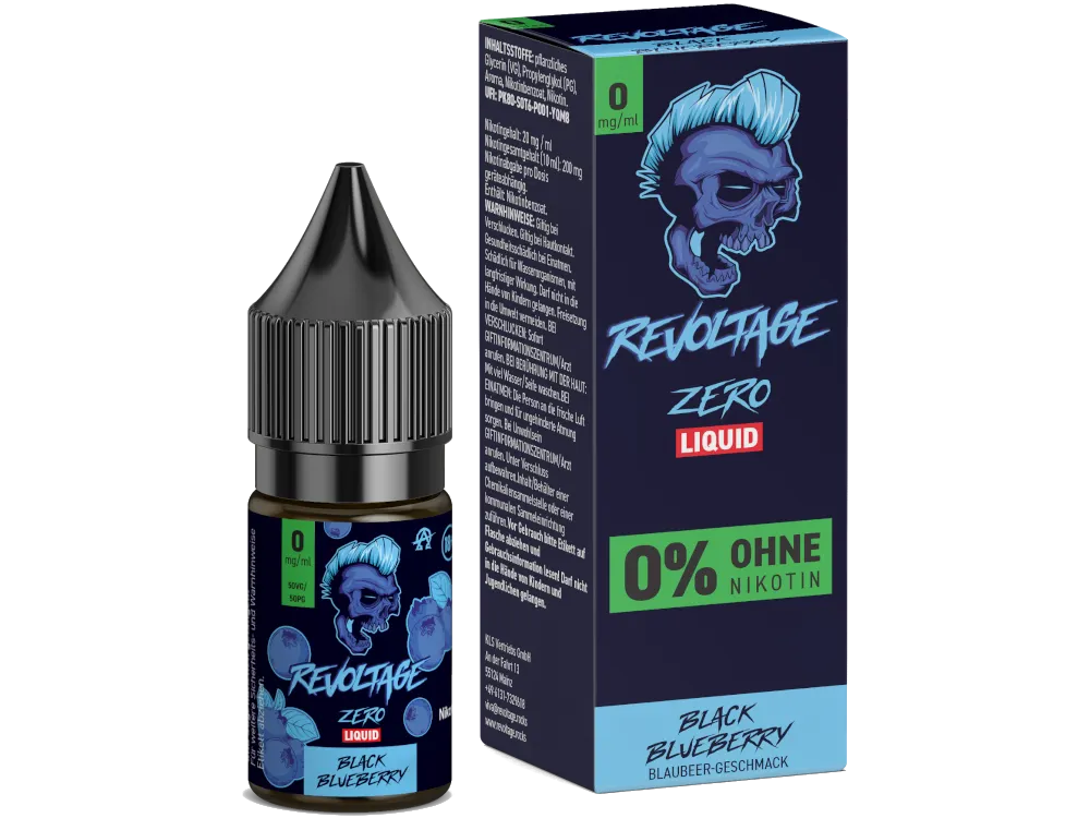 REVOLTAGE - Black Blueberry - Hybrid Nikotin Salz Liquid