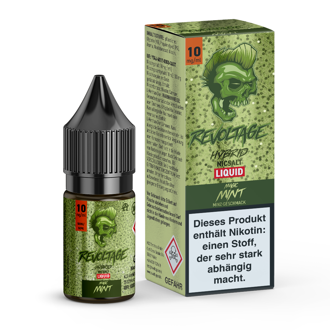 REVOLTAGE - Magic Mint Hybrid Nikotinsalz Liquid 10 ml