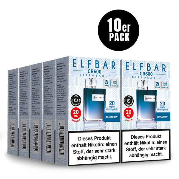 Elfbar Crystal CR600 - Blueberry 20mg