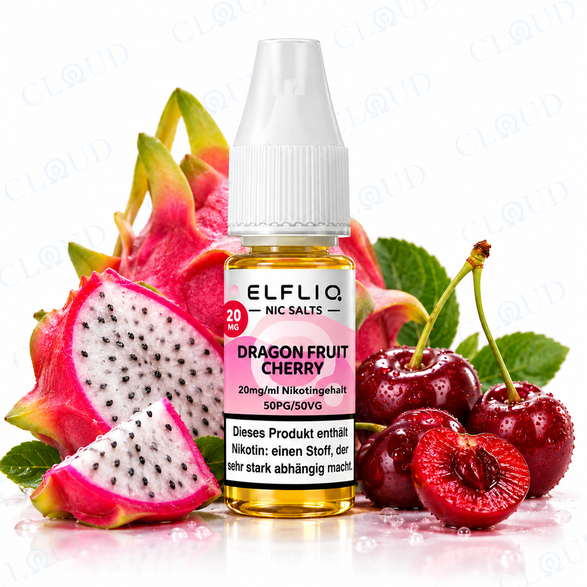 ELFBAR ELFLIQ Dragon Fruit Cherry Nikotinsalz Liquid 10 ml