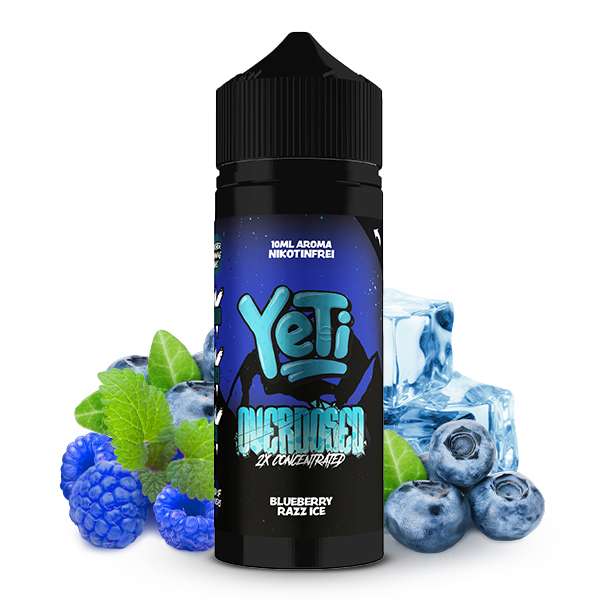 Yeti Blueberry Razz Ice Overdosed 10ml