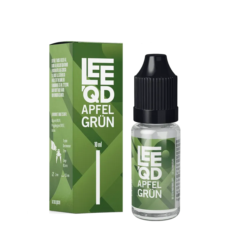 LEEQD Liquid - Fruit Apfel grün 10ml