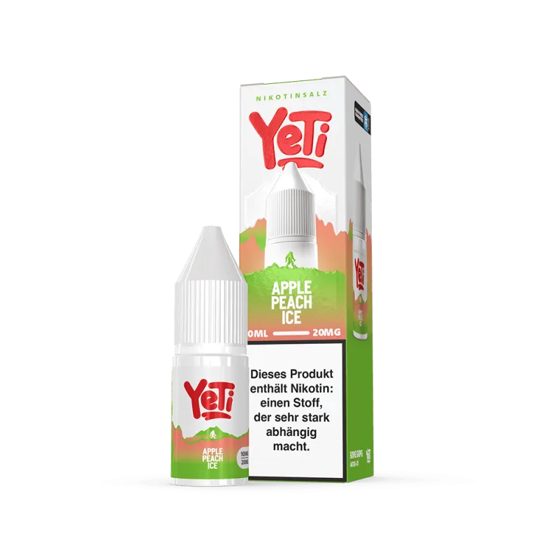 Yeti Summit - Apple Peach Ice Nikotinsalz Overdosed 10 ml