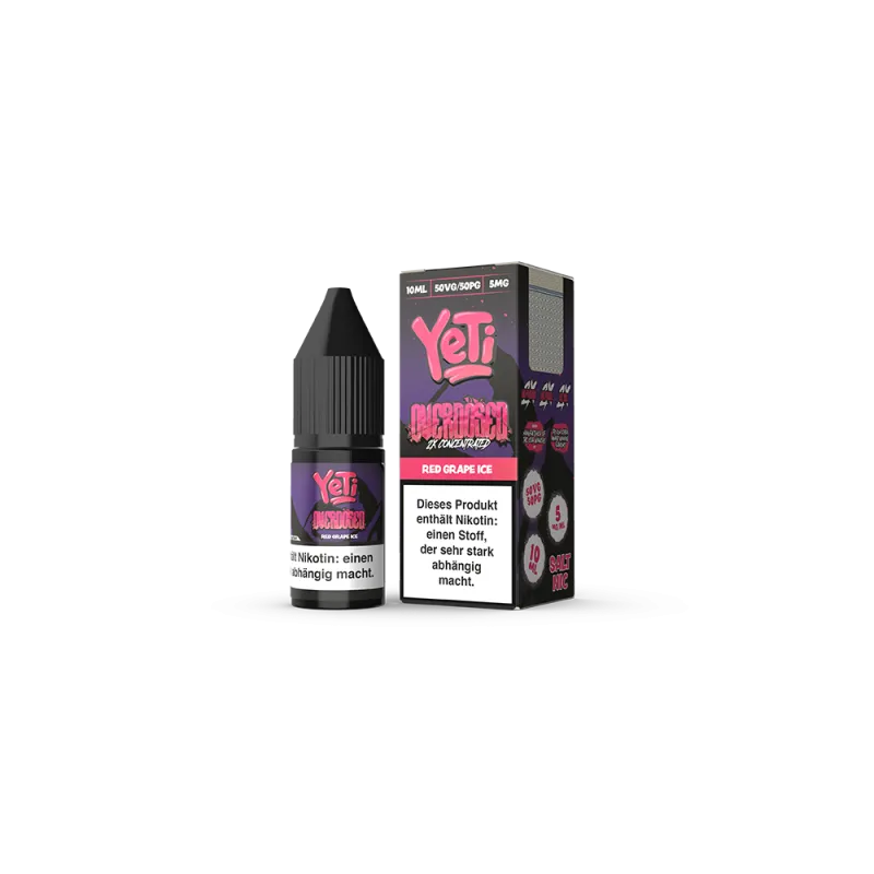 Yeti Sour Blue Razz Nikotinsalz Overdosed 10ml