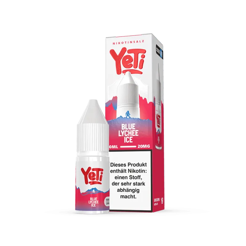 Yeti Summit - Blue Lychee Ice Nikotinsalz Overdosed 10 ml