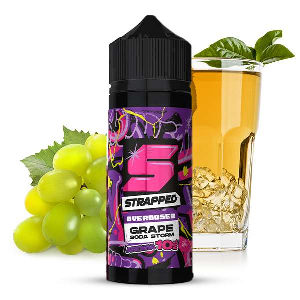 STRAPPED OVERDOSED Grape Soda Storm Aroma 10 ml