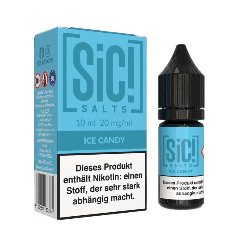 SIC! Ice Candy Nikotinsalz Liquid 10 ml
