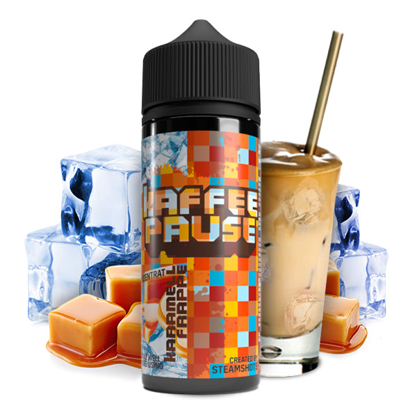 KAFFEEPAUSE by Steamshots - Karamell Frappé Ice 20ml