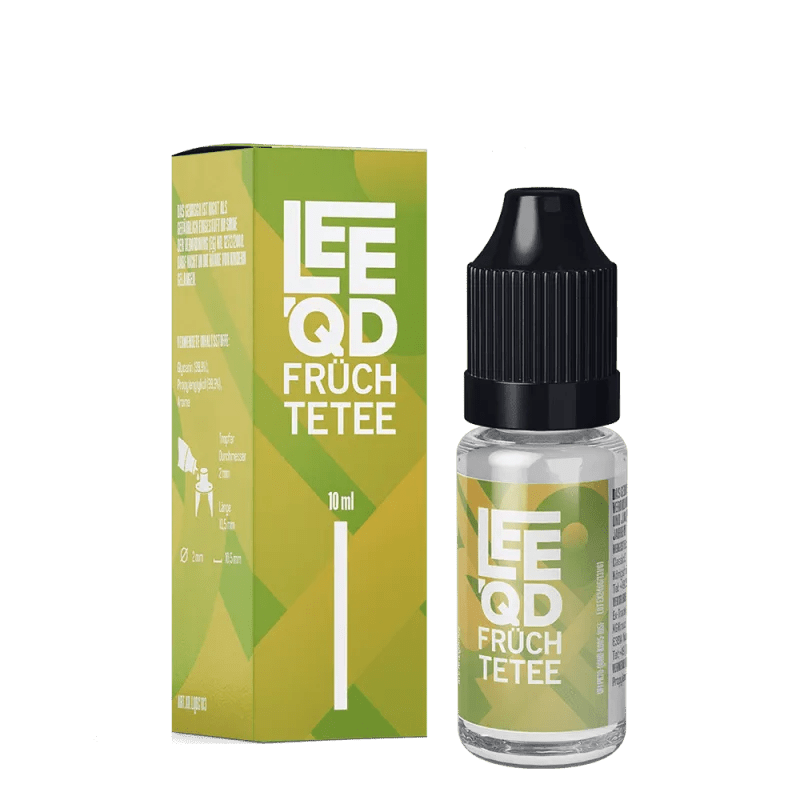 LEEQD Liquid Crazy Früchtetee 10ml 0mg