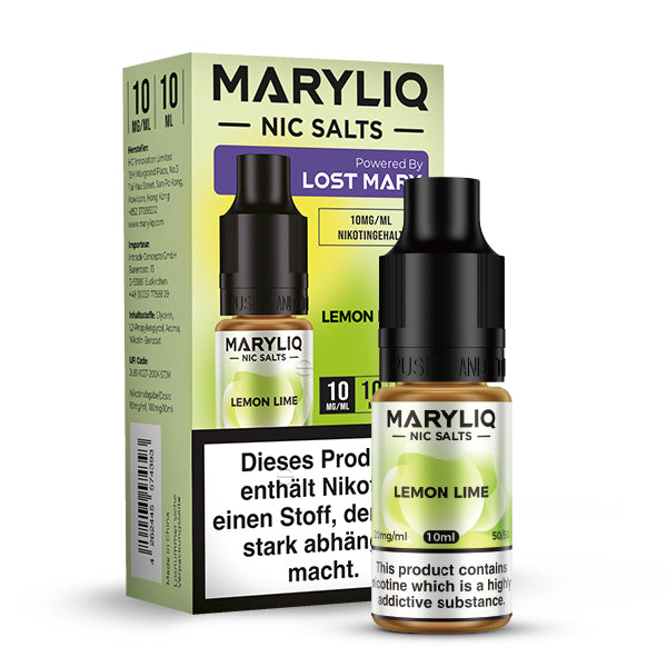 LOST MARY MARYLIQ Lemon Lime Nikotinsalz Liquid 10 ml