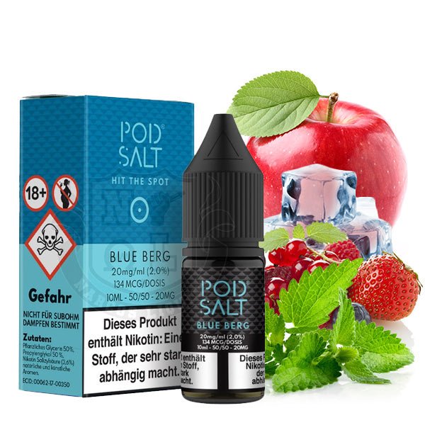 POD SALT Blue Berg Nikotinsalz Liquid 10 ml 11mg