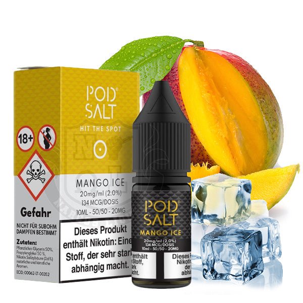 POD SALT Mango Ice Nikotinsalz Liquid 10 ml 11mg