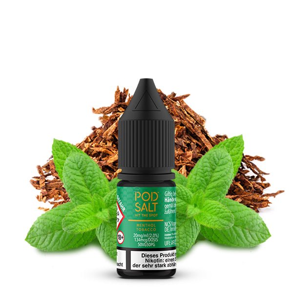 POD SALT Origin Menthol Tobacco Nikotinsalz Liquid 10 ml 20mg