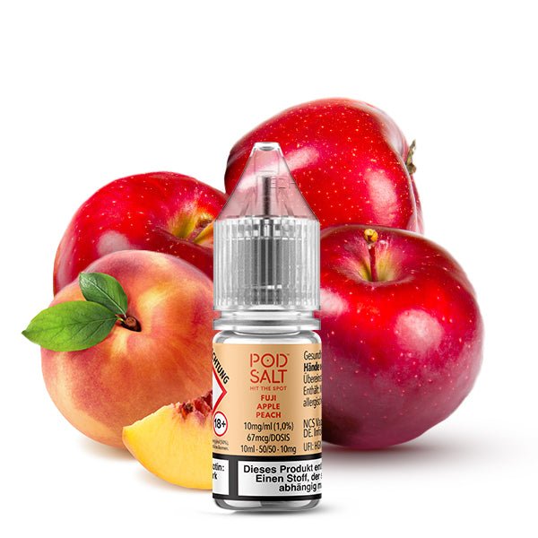 Pod Salt Xtra Apple Peach Nikotinsalz Liquid 10 ml 10mg