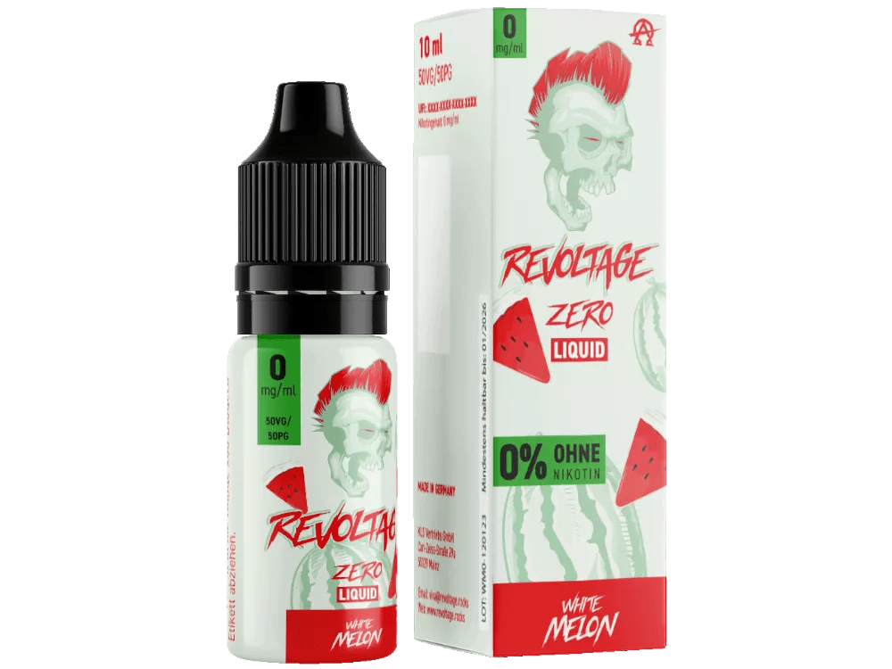 REVOLTAGE White Melon Hybrid Nikotinsalz Liquid 10 ml Omg