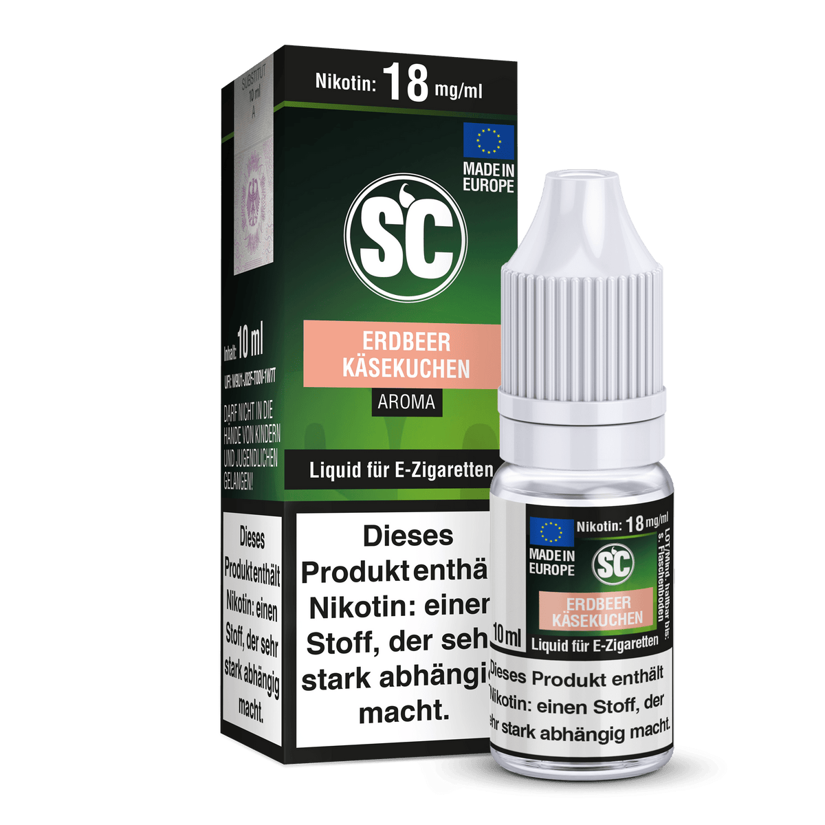SC Liquid Erdbeer Käsekuchen 0mg