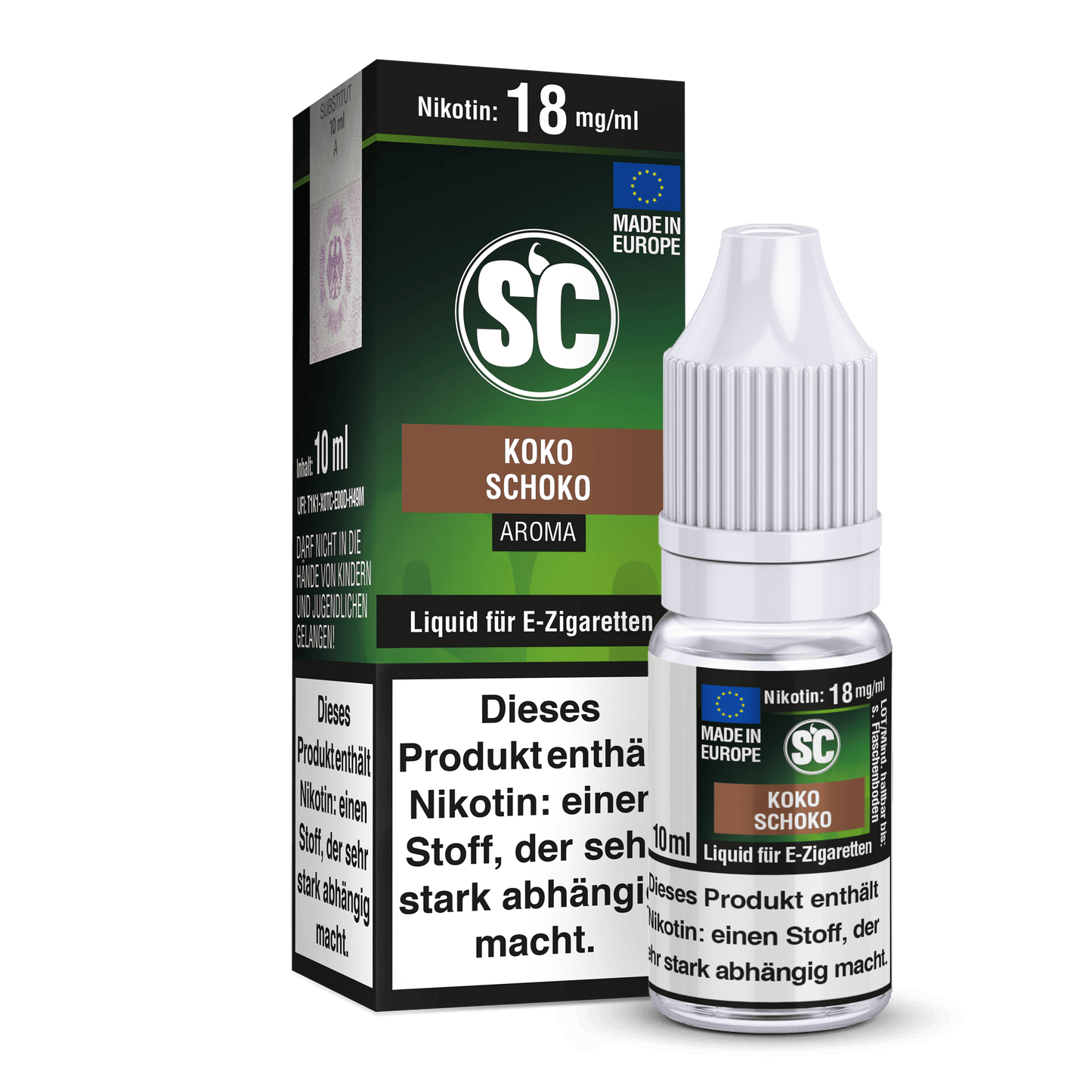 SC Liquid Kokos Schokolade 0mg