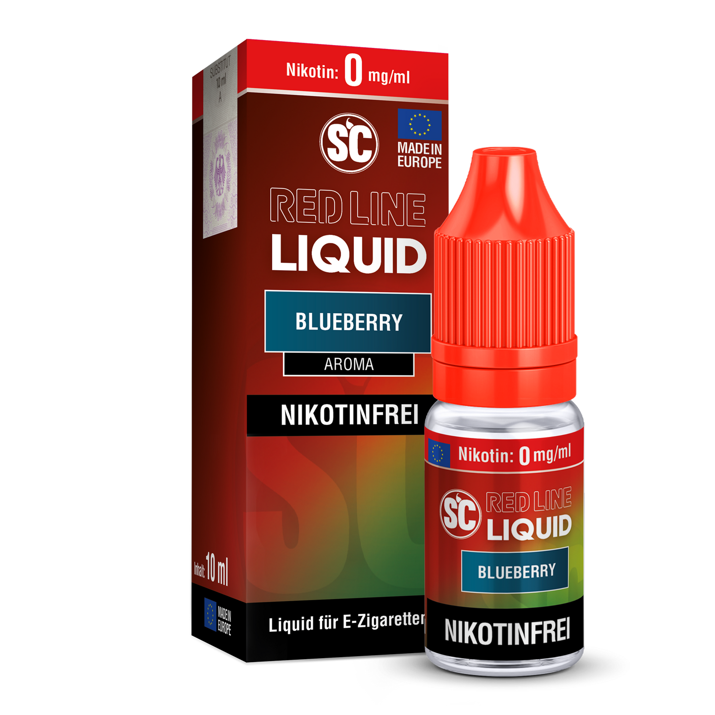 SC RED LINE - Blueberry Nikotinsalz Liquid