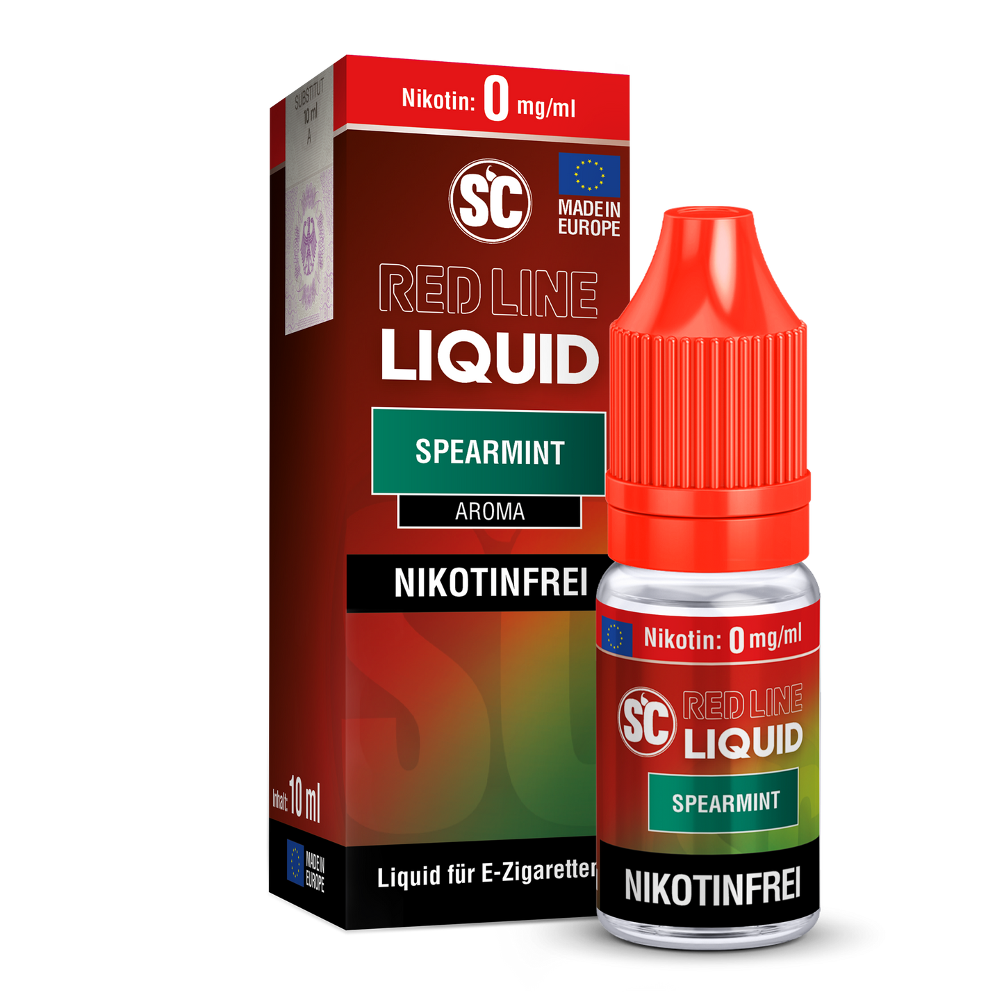 SC RED LINE - Spearmint Nikotinsalz Liquid