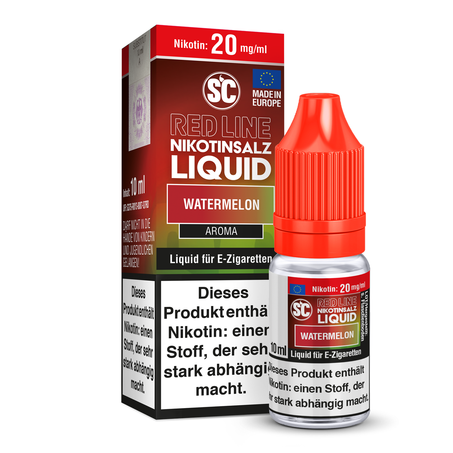SC RED LINE - Watermelon Nikotinsalz Liquid