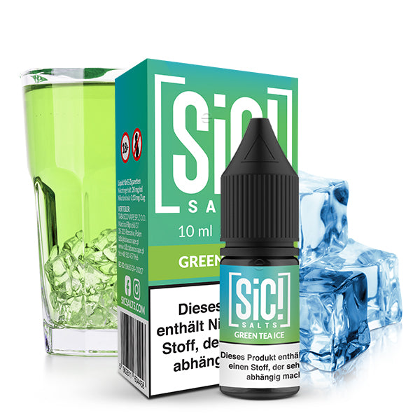 SIC! - Green Tea Ice Nikotinsalz Liquid 10 ml