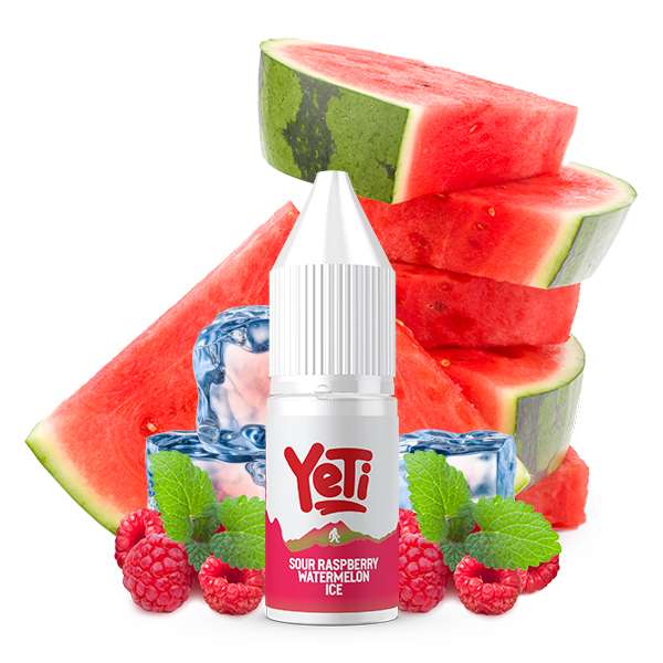Yeti Summit Nikotinsalz Sour Raspberry Watermelon Ice Overdosed 10ml 10mg
