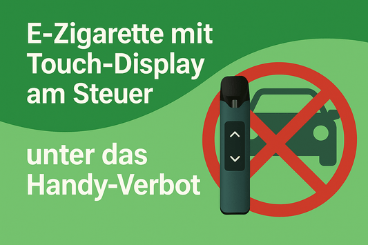 „Fällt eine E-Zigarette mit Display unter das Handyverbot?"