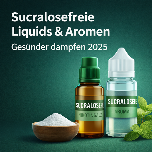 „Sucralosefreie Liquids & Aromen - warum immer mehr Dampfer umsteigen"