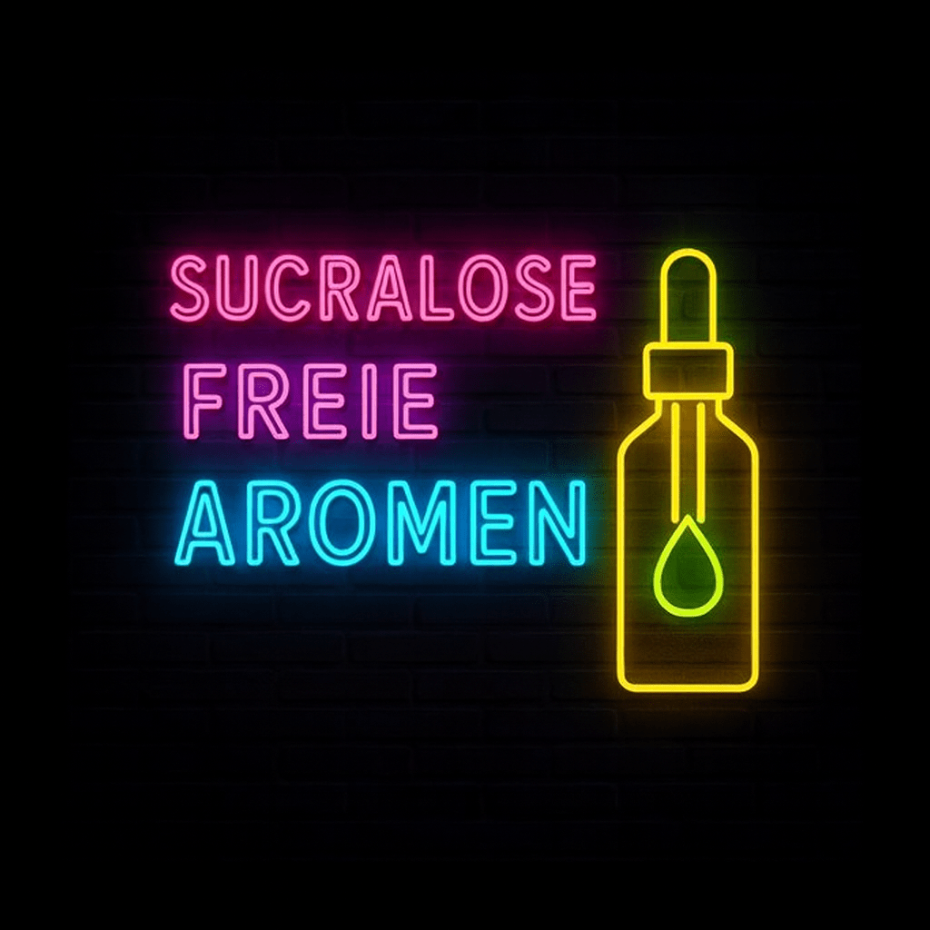 „Sucralosefreie Aromen für E-Zigaretten – natürliche Geschmackskonzentrate ohne Sucralose“