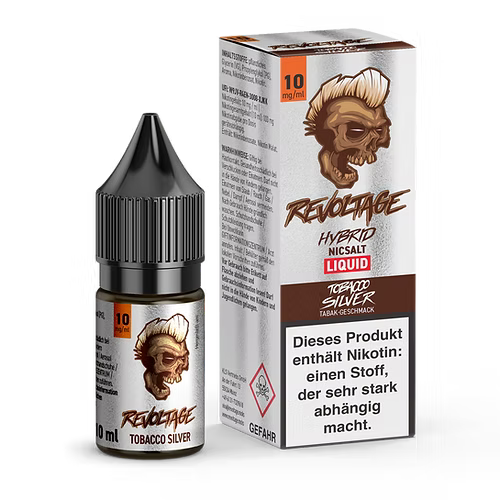 REVOLTAGE - Tobacco Silver Hybrid Nikotinsalz Liquid 10ml