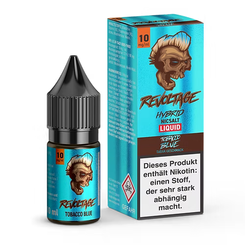 REVOLTAGE Tobacco Blue Hybrid Nikotinsalz Liquid 10ml 10mg