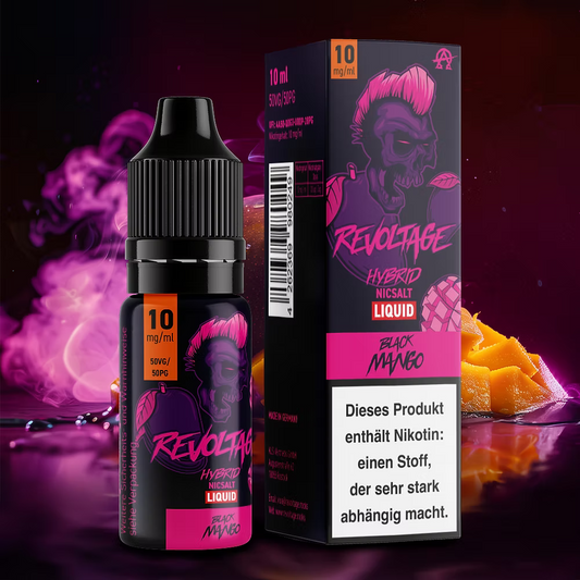 REVOLTAGE - Black Mango Hybrid Nikotinsalz Liquid 10 ml