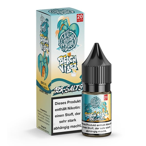 187 STRASSENBANDE Beach Vibez Nikotinsalz Liquid 10 ml 20mg