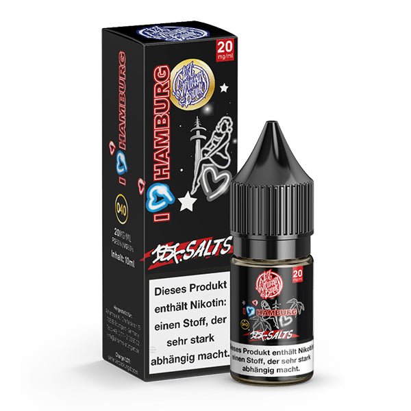 187 STRASSENBANDE I Love Hamburg Nikotinsalz Liquid 10 ml 20mg