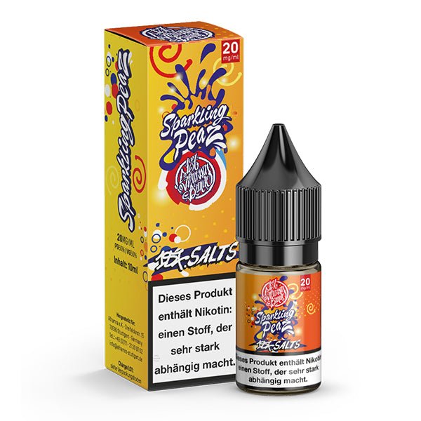 187 STRASSENBANDE Sparkling Peaz Nikotinsalz Liquid 10 ml 20mg