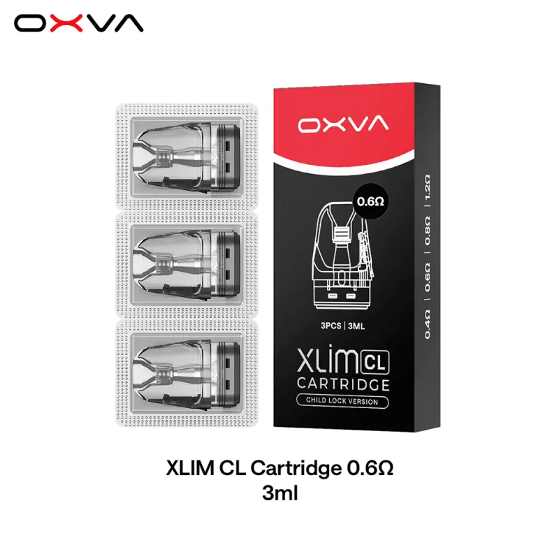 3x OXVA Xlim Pro Pod Tank Verdampfer Top Fill Version 3ml 0.6