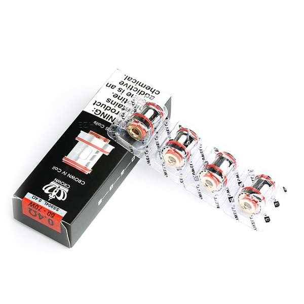 4x UWELL Crown 4 Coil Verdampferkopf 0.4